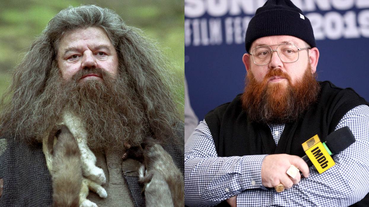 Nick Frost  says he will never copy Robbie Coltrane