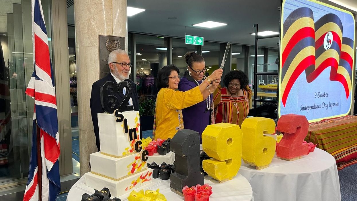 Uganda High Commission in London marks 62nd Independence Day