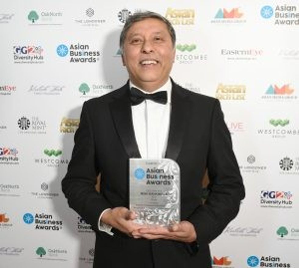 Nish Kankiwala CEO Hovis Asian Business Awards 2021 Winners 010