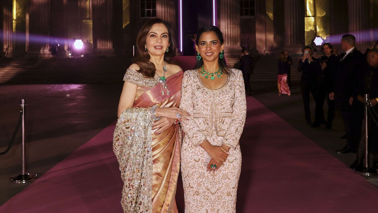 Nita and Isha Ambani
