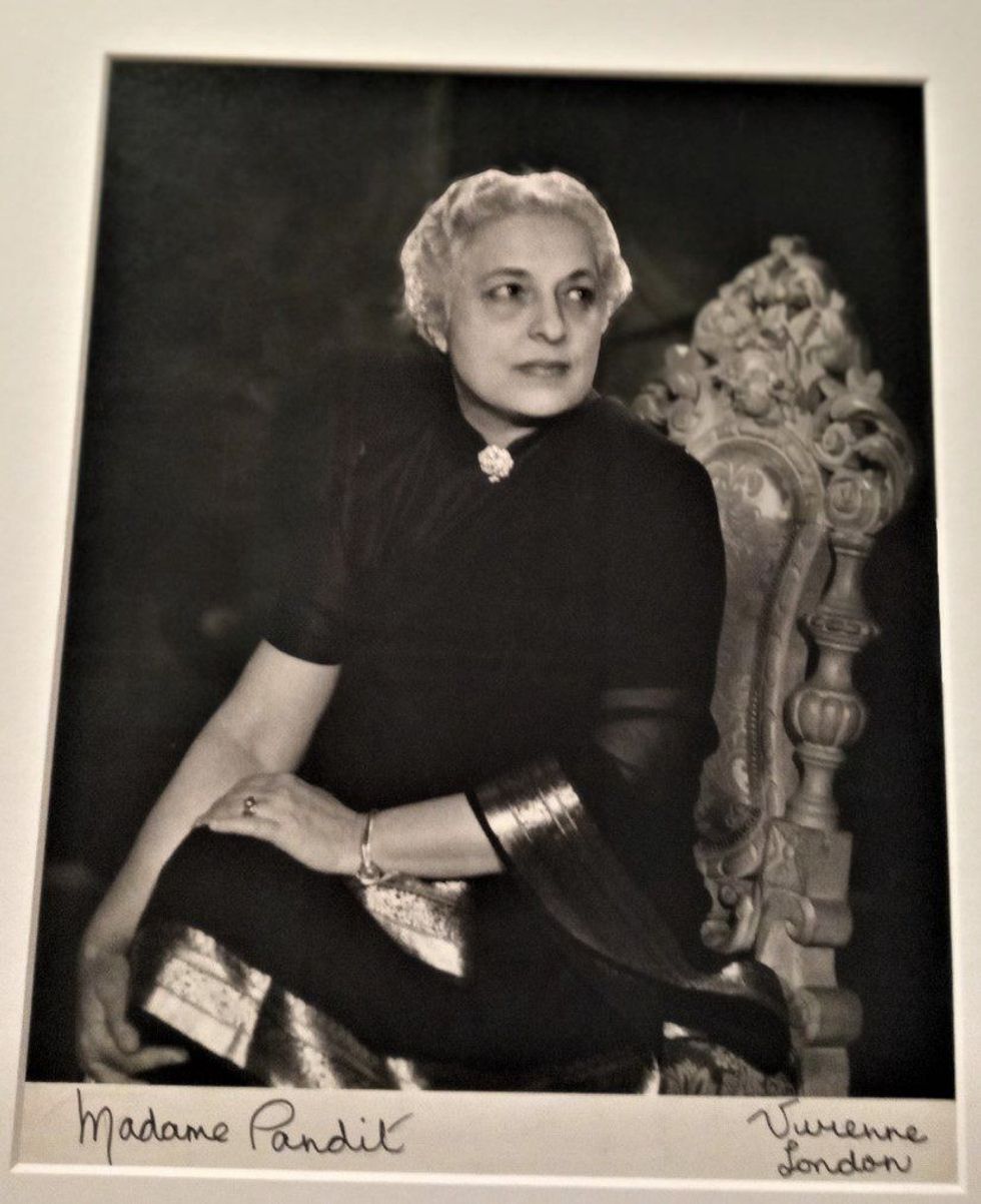 NPG 15. Vijaya Lakshmi Pandit By Vivienne 21 June 2023