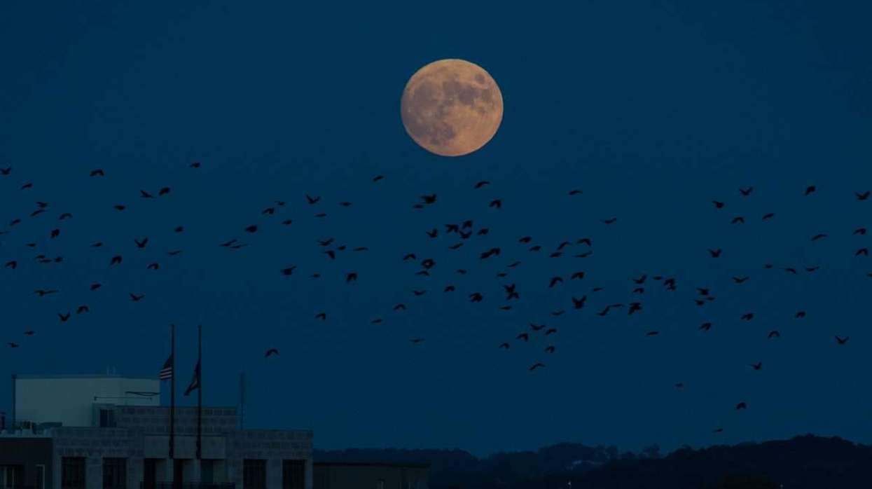 October’s full moon