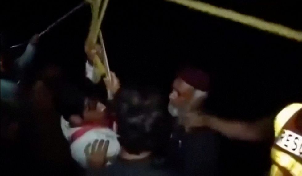 Pakistan cable car rescue