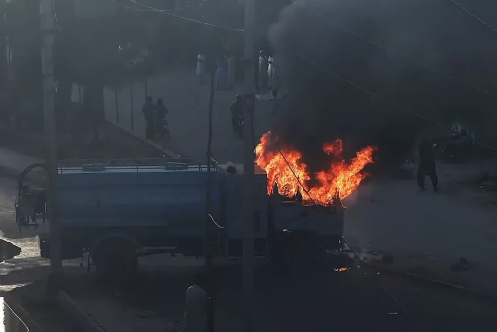 Pakistan protests over Imran Khan