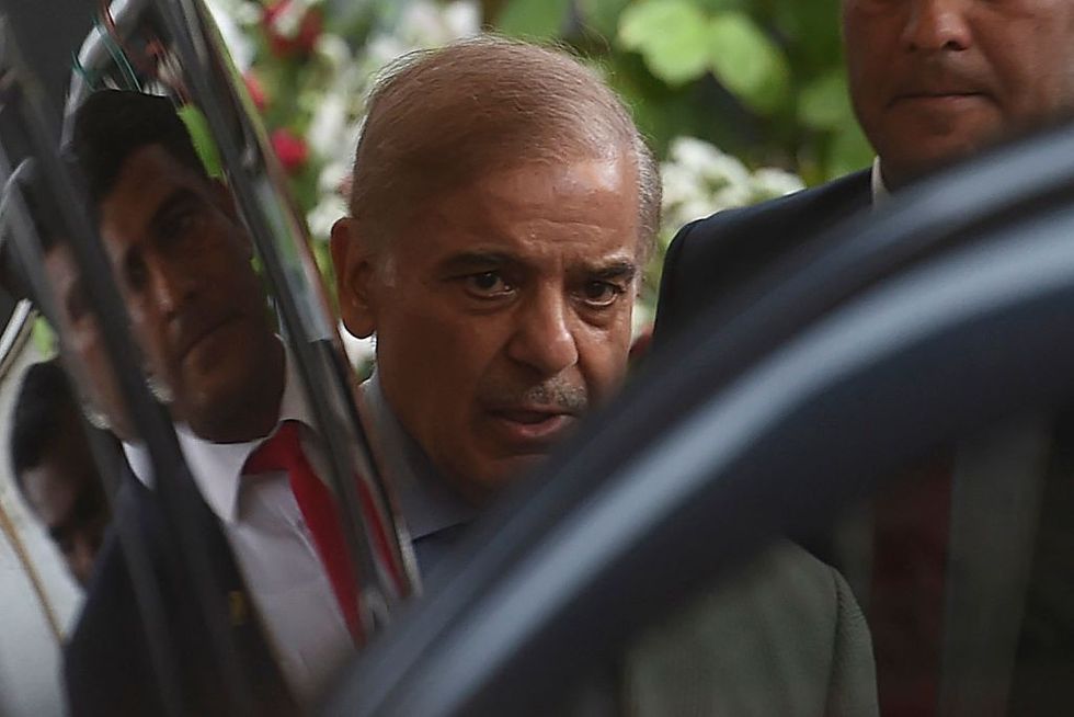 Pakistan's Prime Minister Shehbaz Sharif