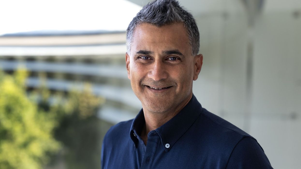 Parekh, who most recently served as vice president of financial planning and analysis, will join Apple’s executive committee in his new role. (Photo credit: X/@SusanLiTV)