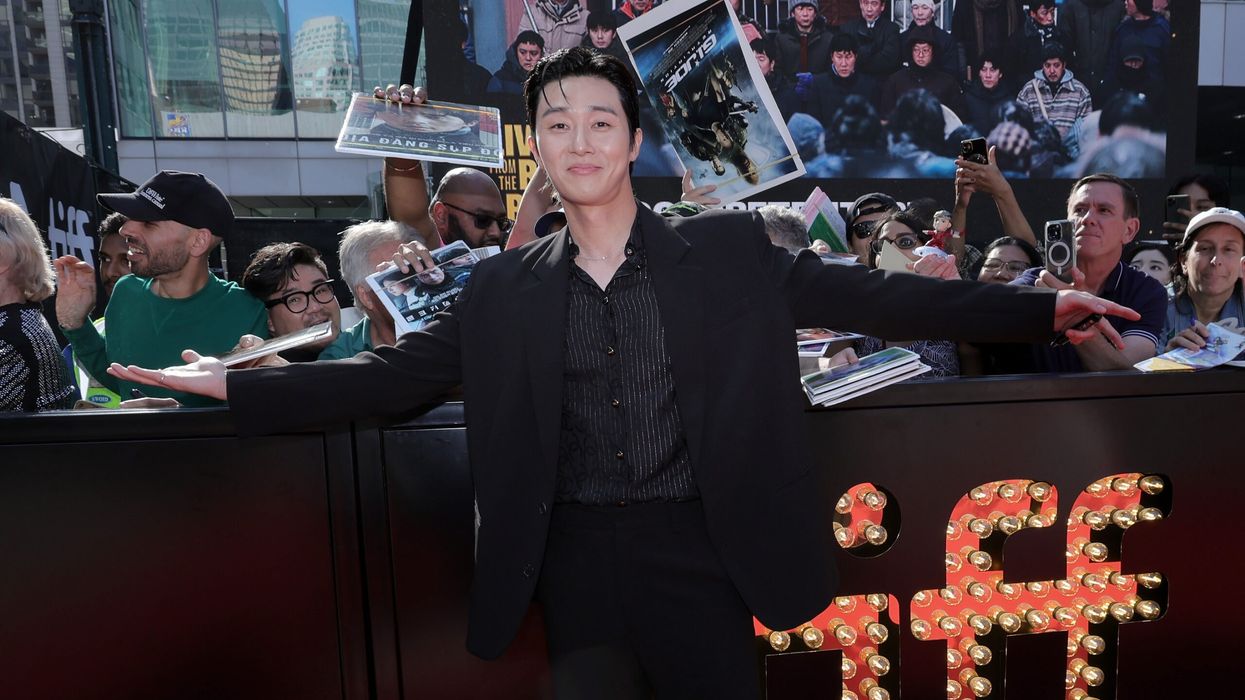 Park Seo-jun attends the 'Concrete Utopia' premiere during the 2023 Toronto International Film Festival at Roy Thomson Hall on September 10, 2023 in Toronto. (Photo: Getty Images)
