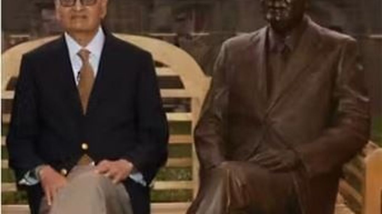 New York Life unveils statue to honour Jaydev Patel