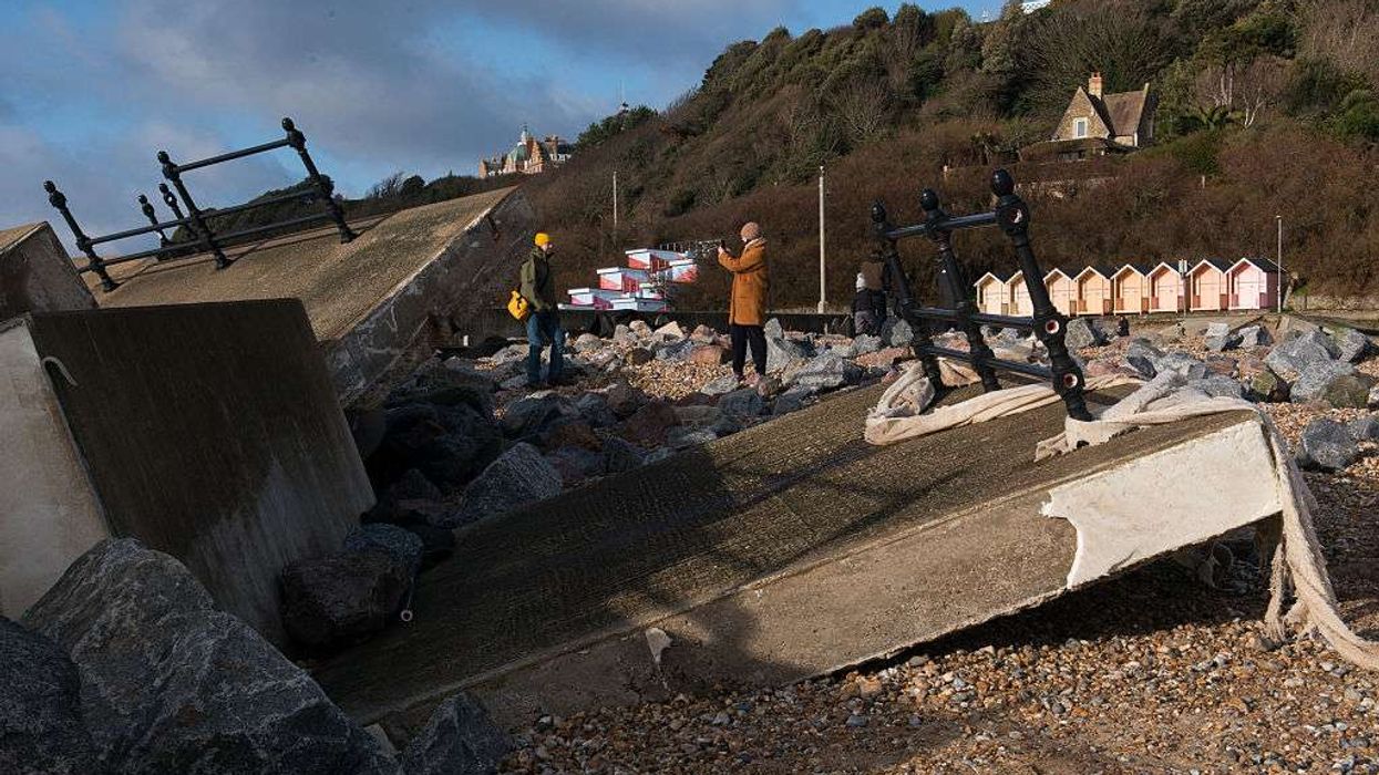 One dead in UK as Storm Goretti brings record winds