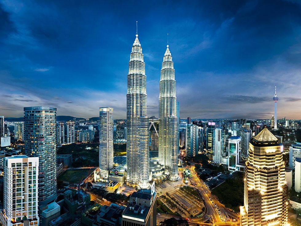 Petronas Towers in Kuala Lumpur