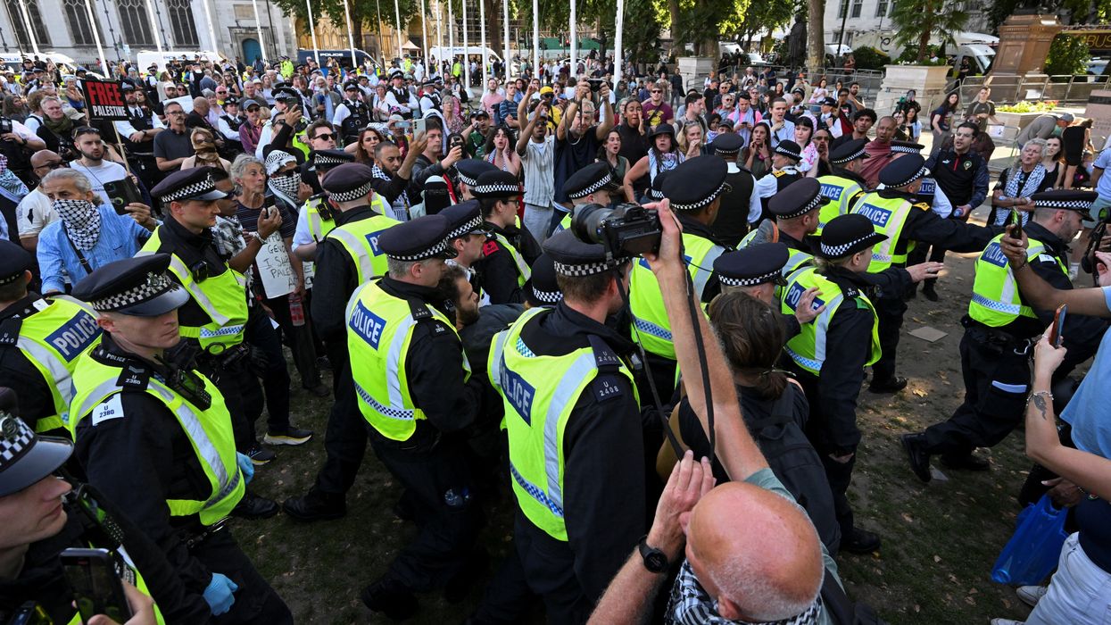 Mass arrests at London protest over Palestine action ban