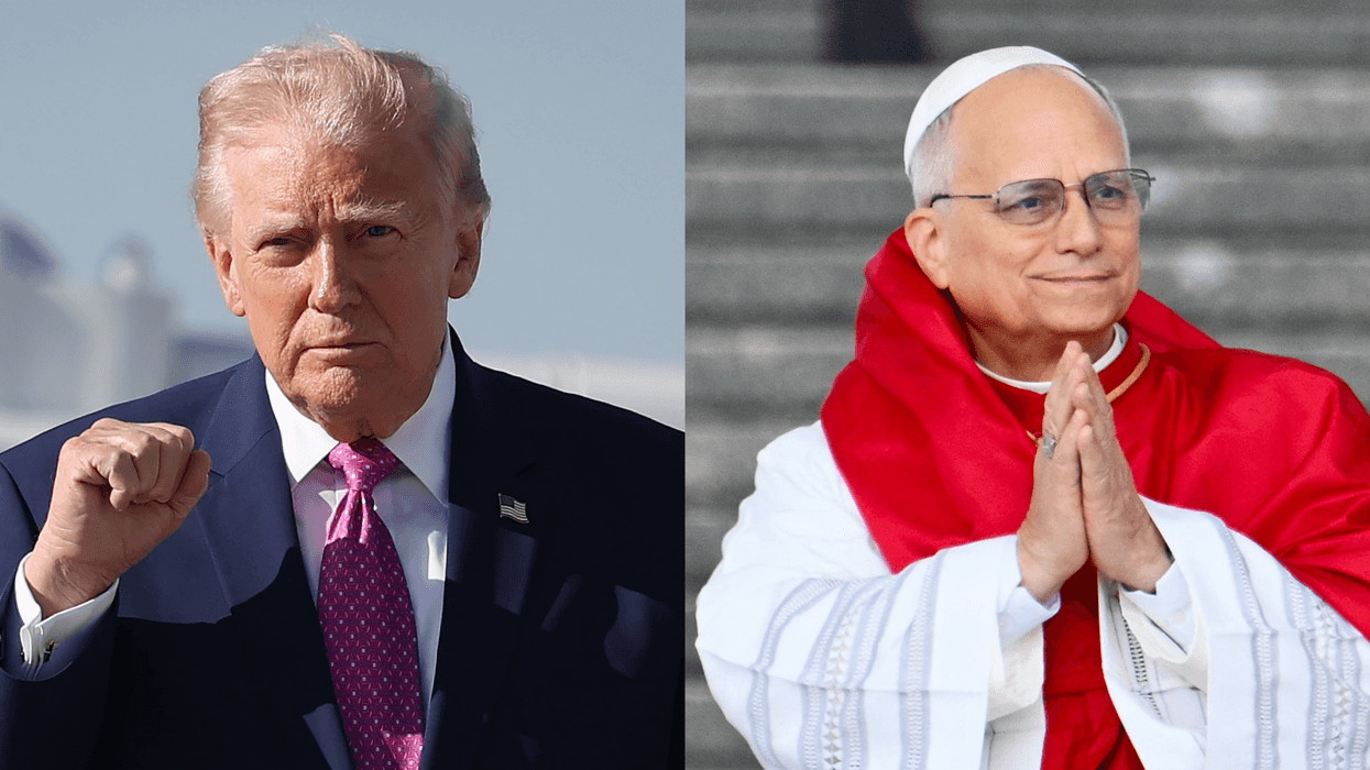 Pope Leo Trump