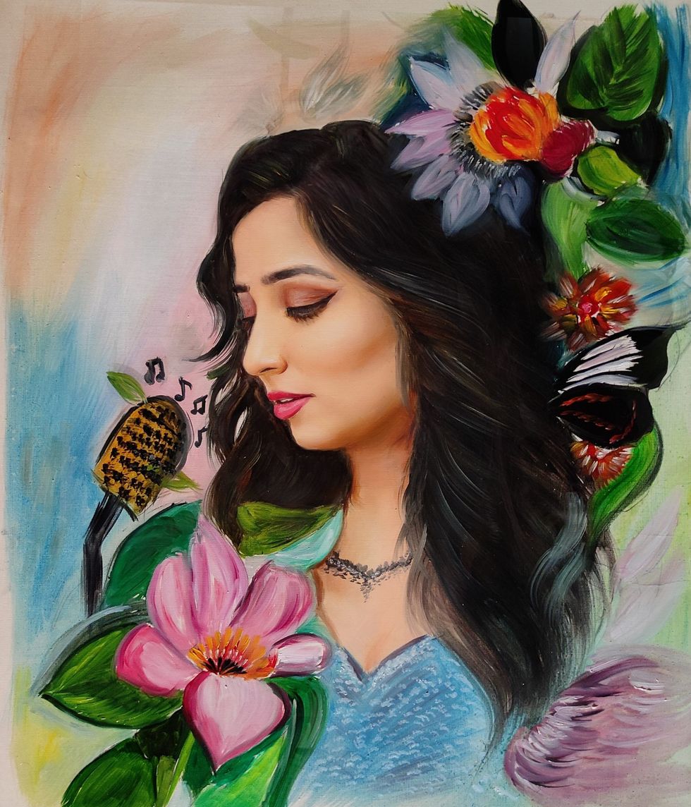 Portrait of Shreya Ghoshal