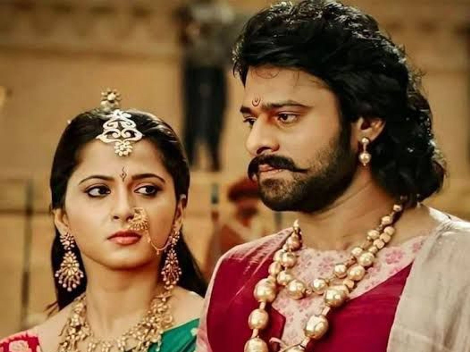 Prabhas and Anushka'
