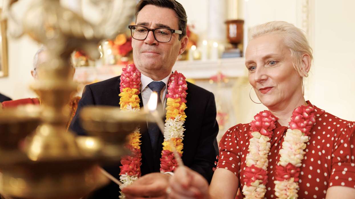 Burnham calls for hope and unity at first Downing Street Diwali celebration