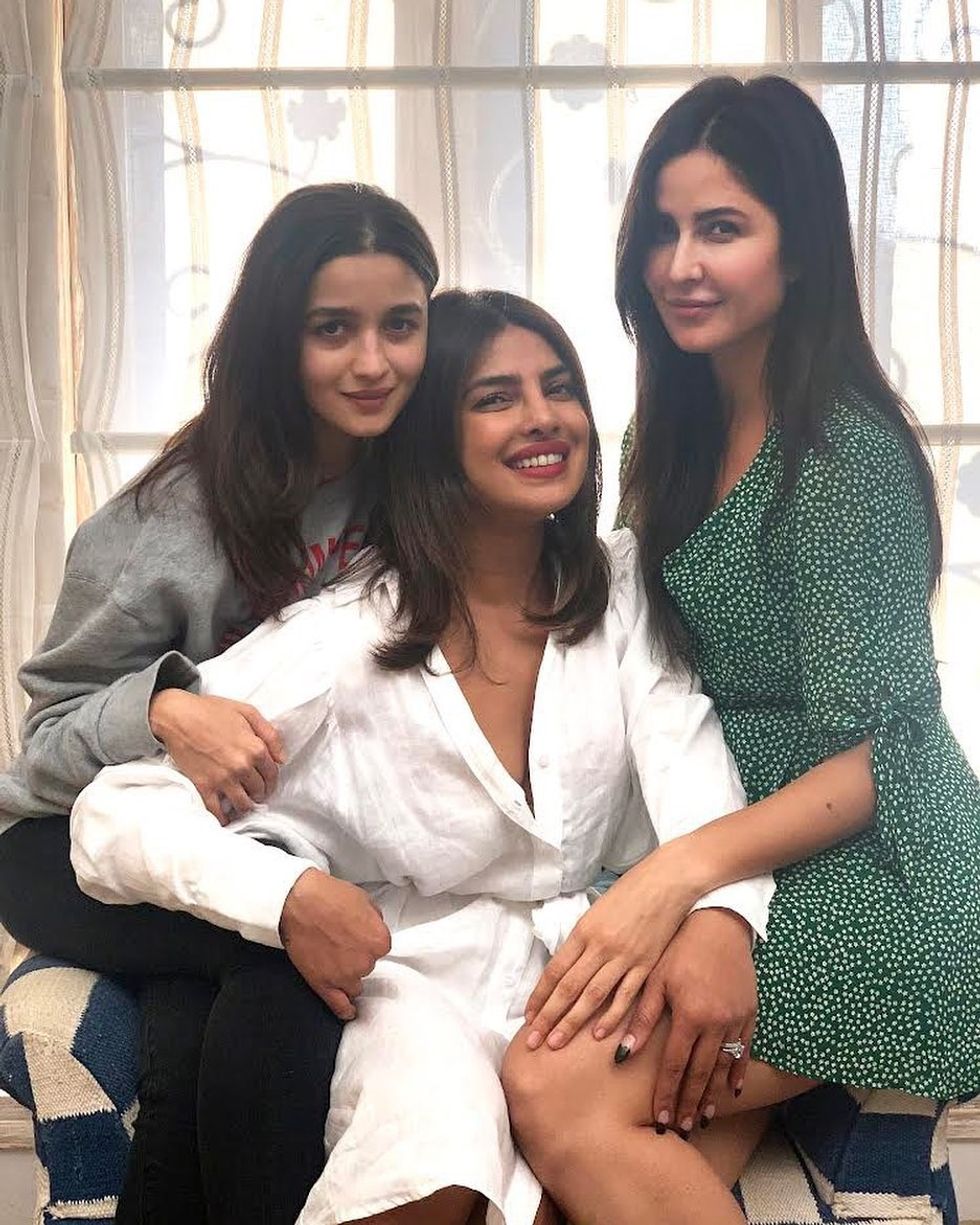 Priyanka Chopra, Alia Bhatt and Katrina Kaif