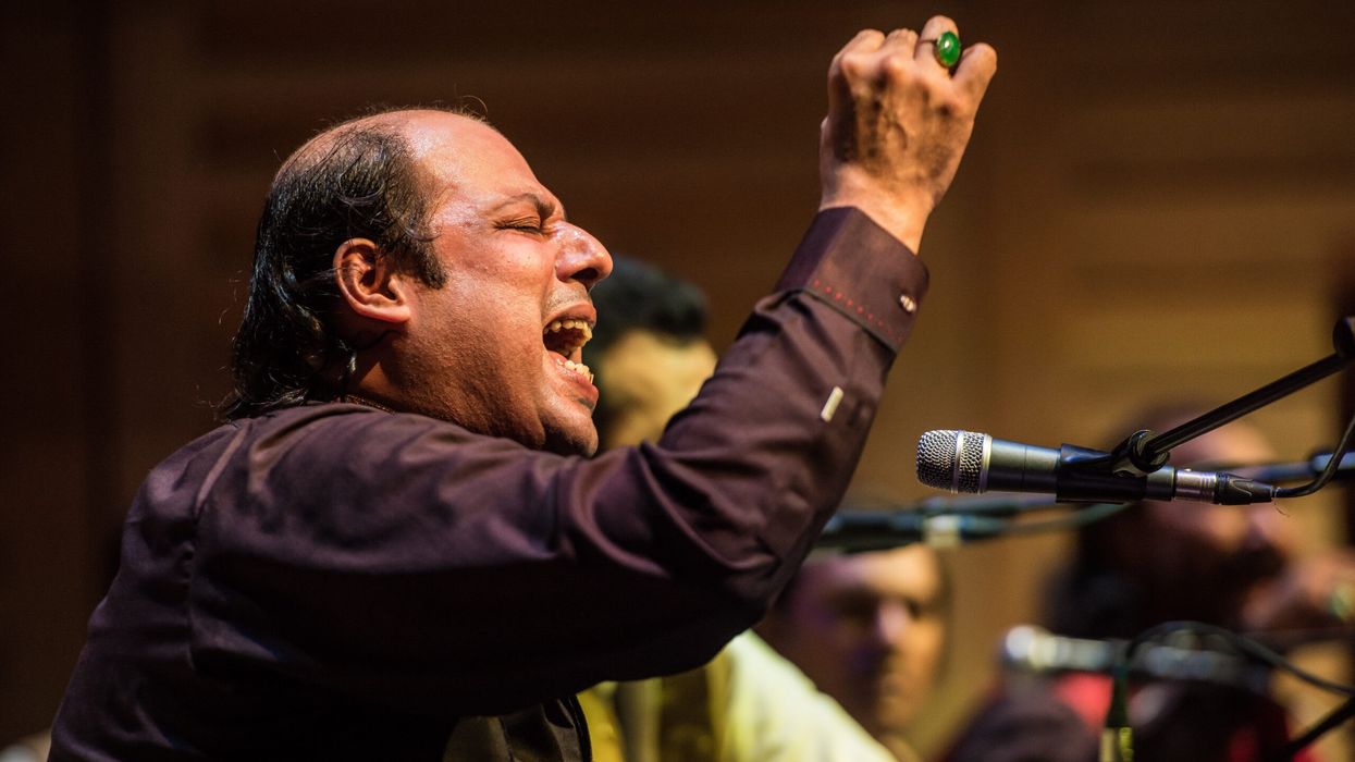 qawwali brothers Rizwan and Muazzam Ali Khan