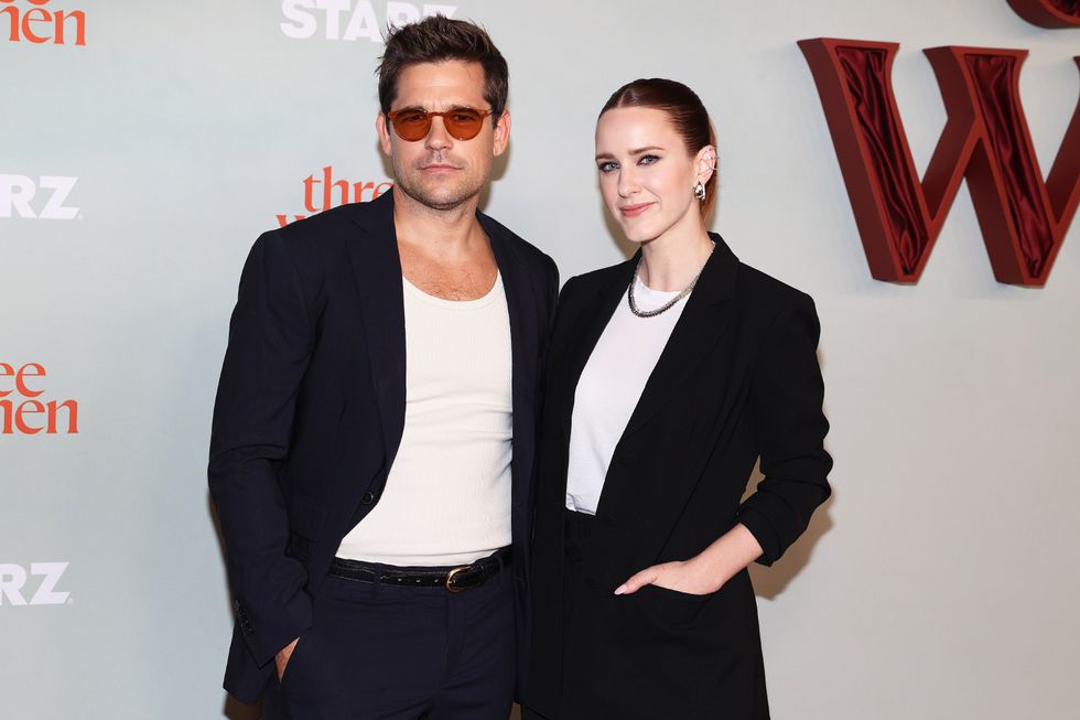 Rachel Brosnahan and Jason Ralph