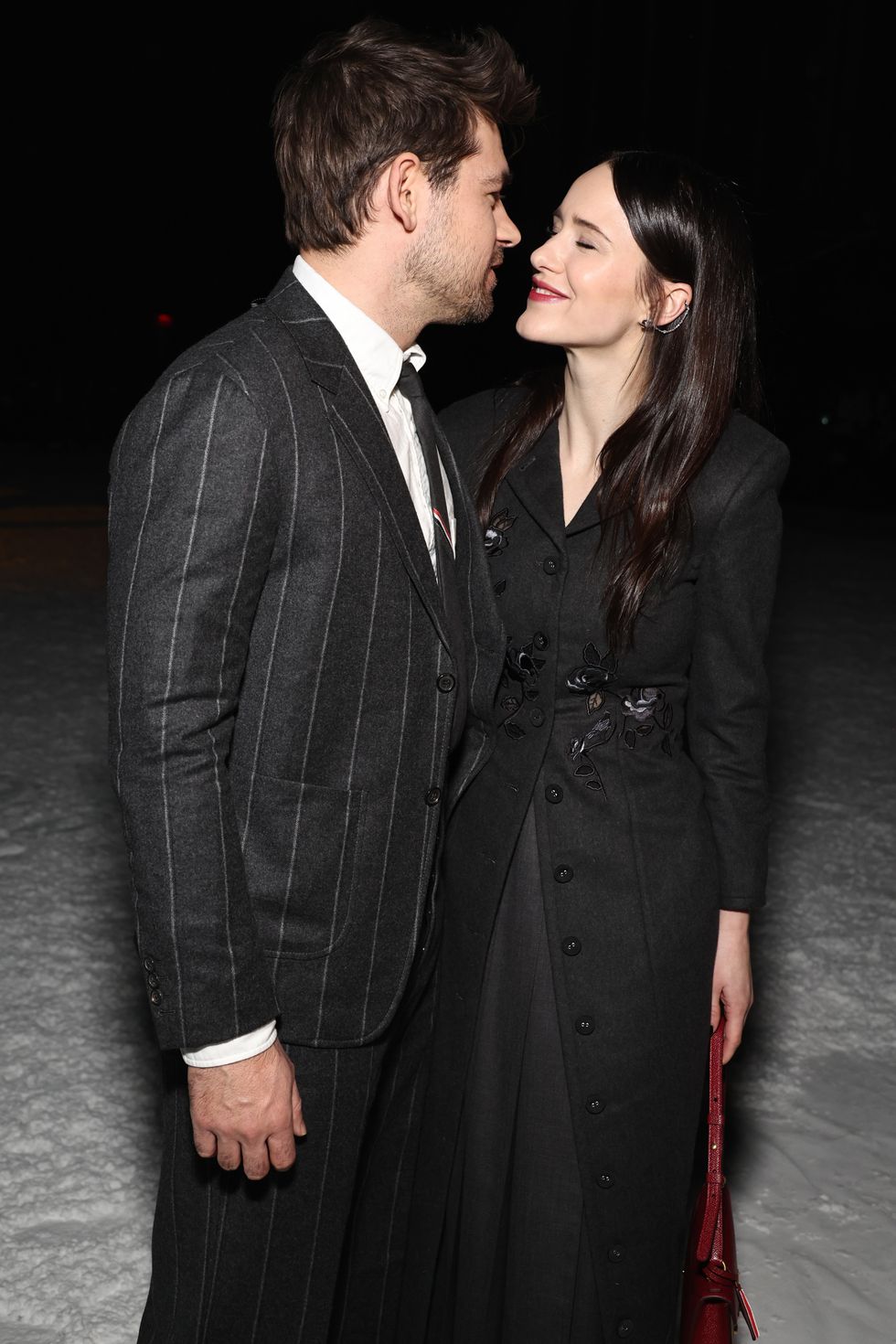 Rachel Brosnahan and Jason Ralph