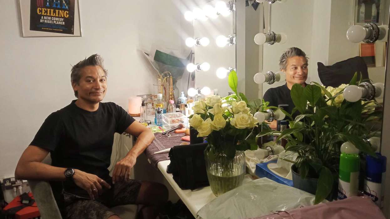 Raj Ghatak resplendent as Carmen Ghia in The Producers