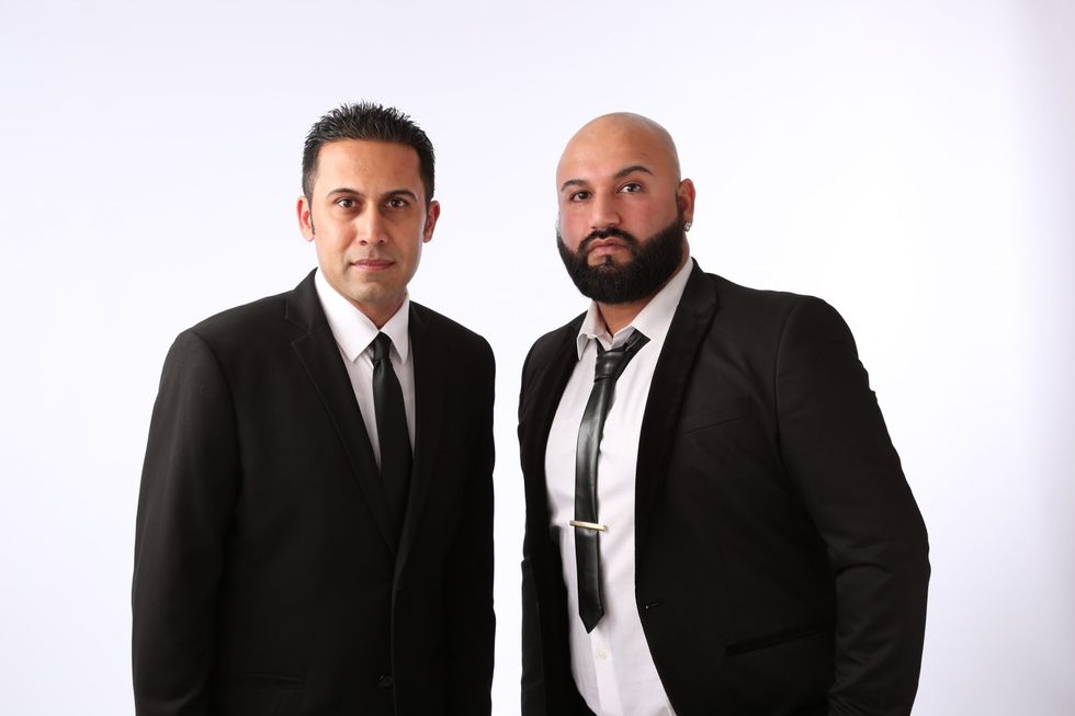 Raj Gujral and Vik Dee beard 9121