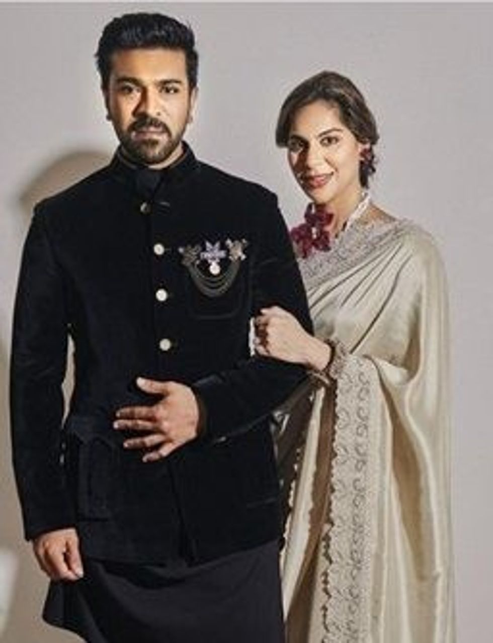Ram Charan his wife Upasana