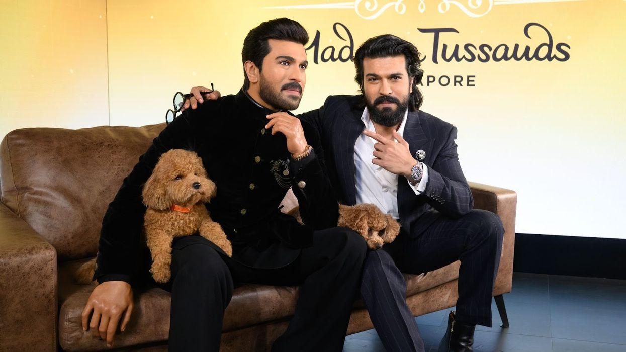 Ram Charan’s Daughter Mistakes His Madame Tussauds Statue for Him