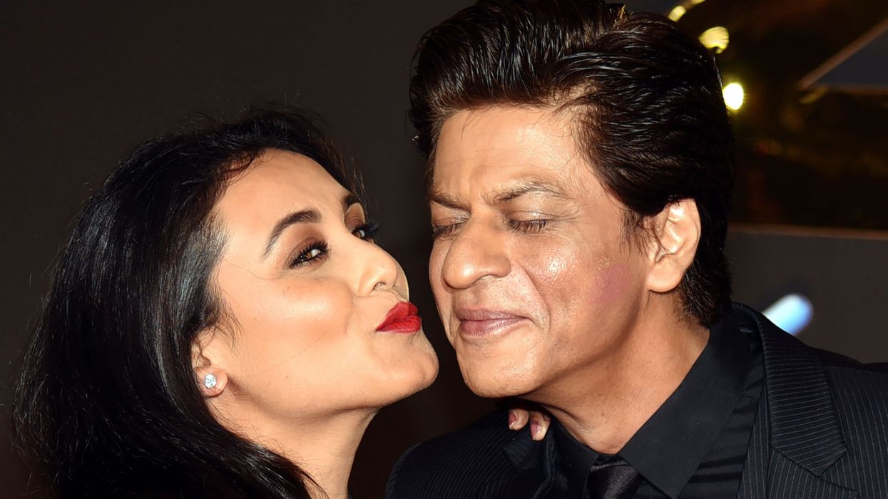 Rani Mukerji and Shah Rukh Khan