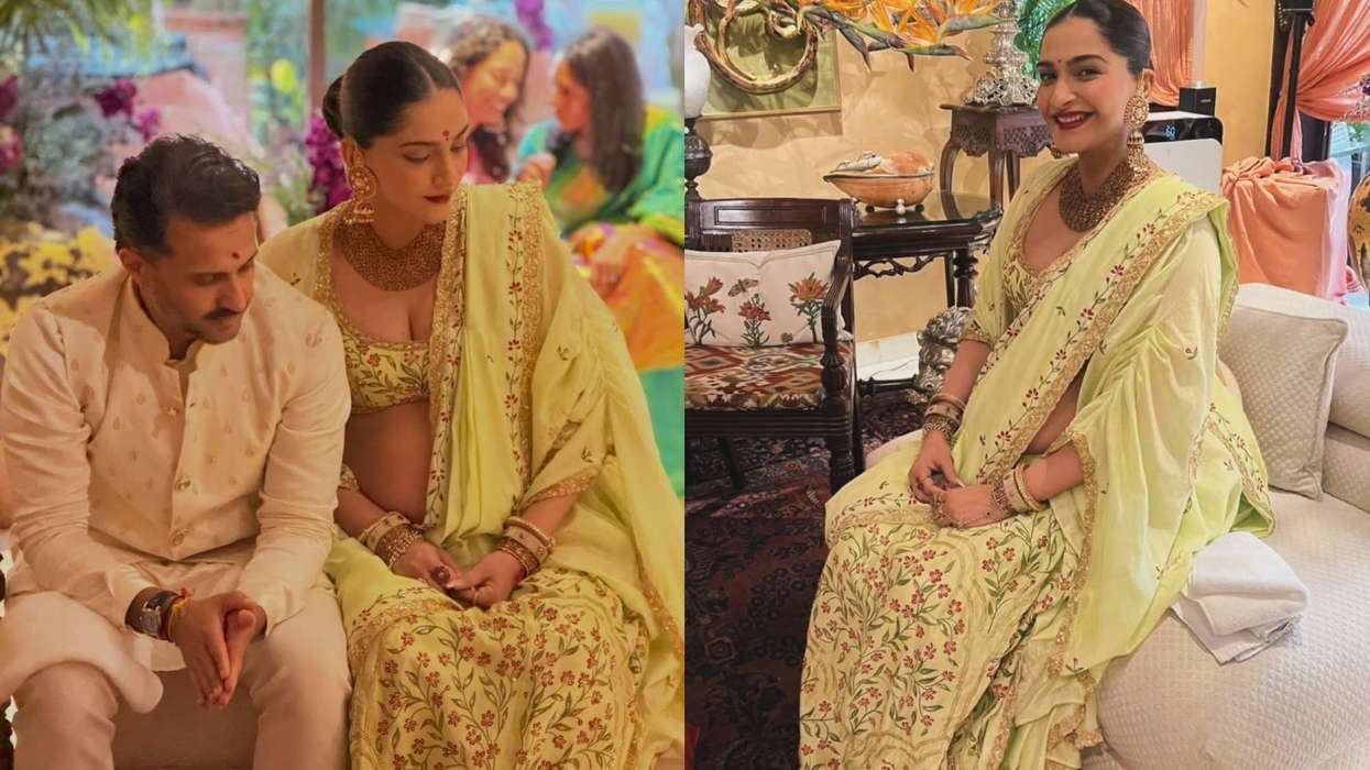 Sonam Kapoor turns her baby shower into a lesson in effortless Indian maternity style