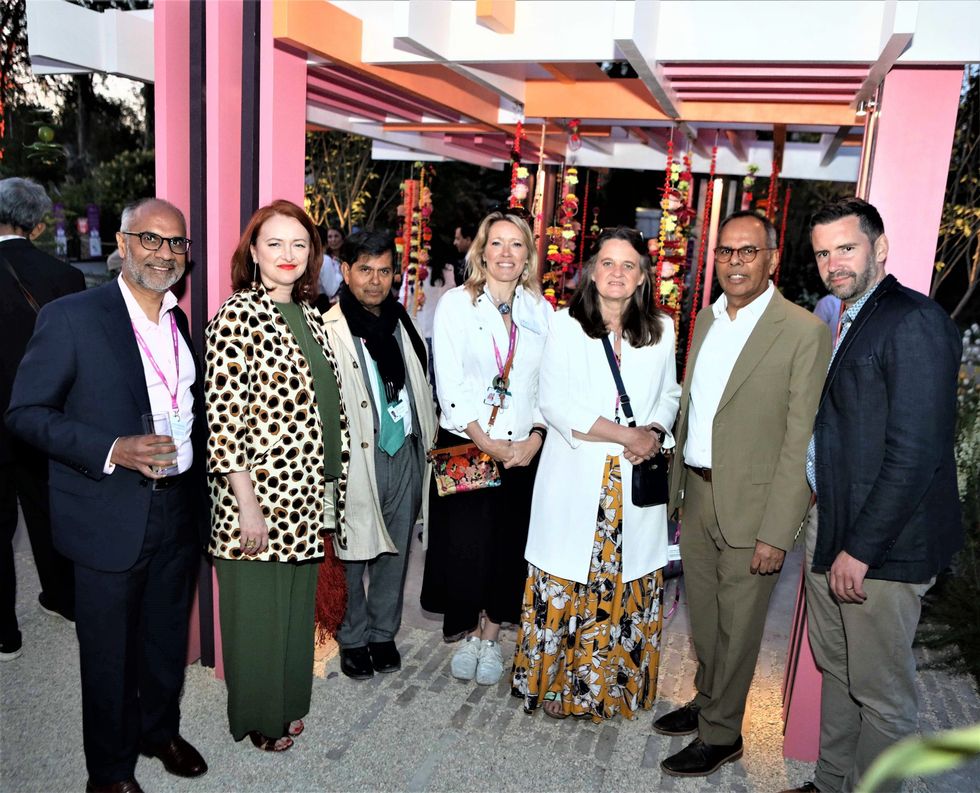 Reception RHS EE pic three Clare Matterson group 23 May 2023