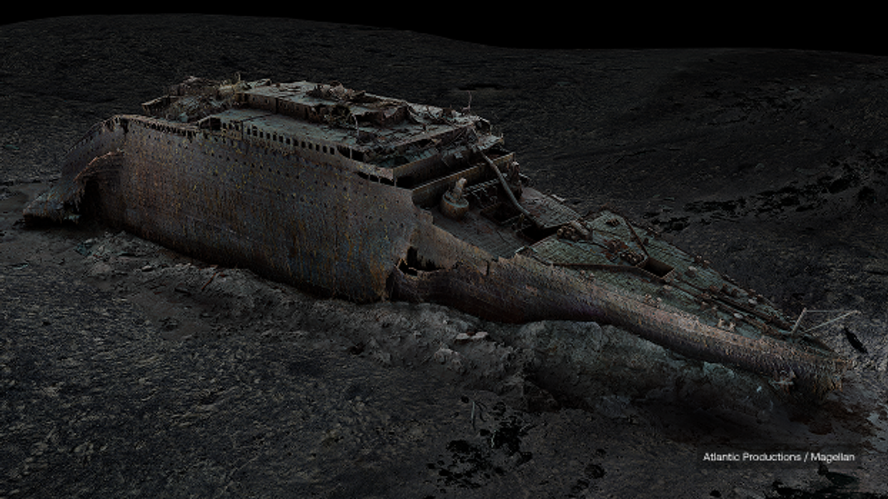 Revolutionary Titanic 3D Scan Sheds Light on Sinking Secrets