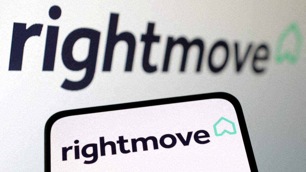 Rightmove logo is seen displayed in this illustration taken April 10 2023. (Photo: Reuters)