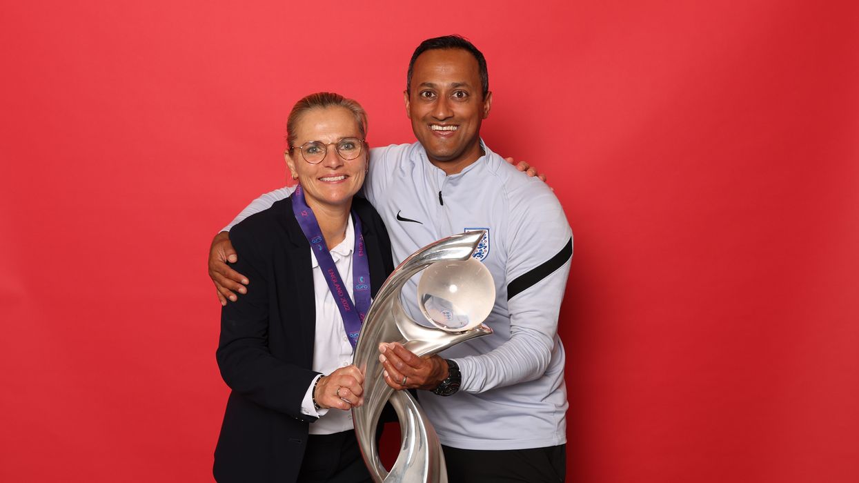 Ritan Mehta: ‘Equality has a long way to go,
but football can help achieve it’