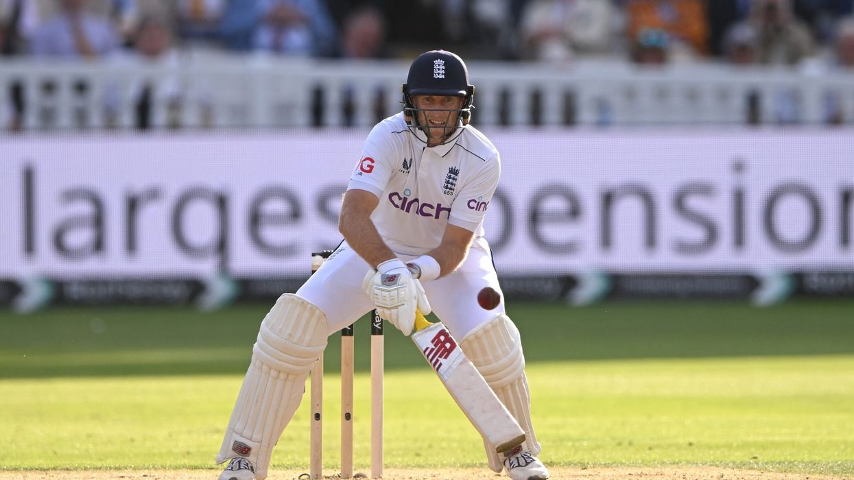 Root's composed 143 helped England reach 358-7 at the close of play on day one of the second Test. (Photo: Getty Images)