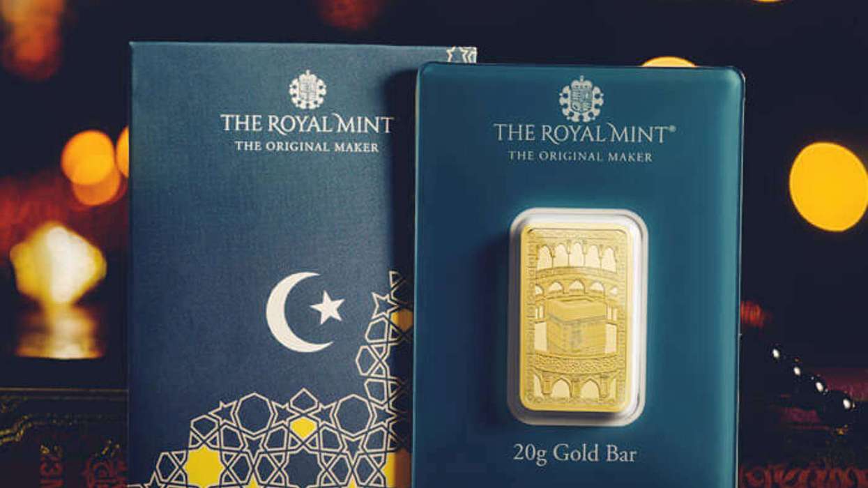 Royal Mint Ramadan gold bar
