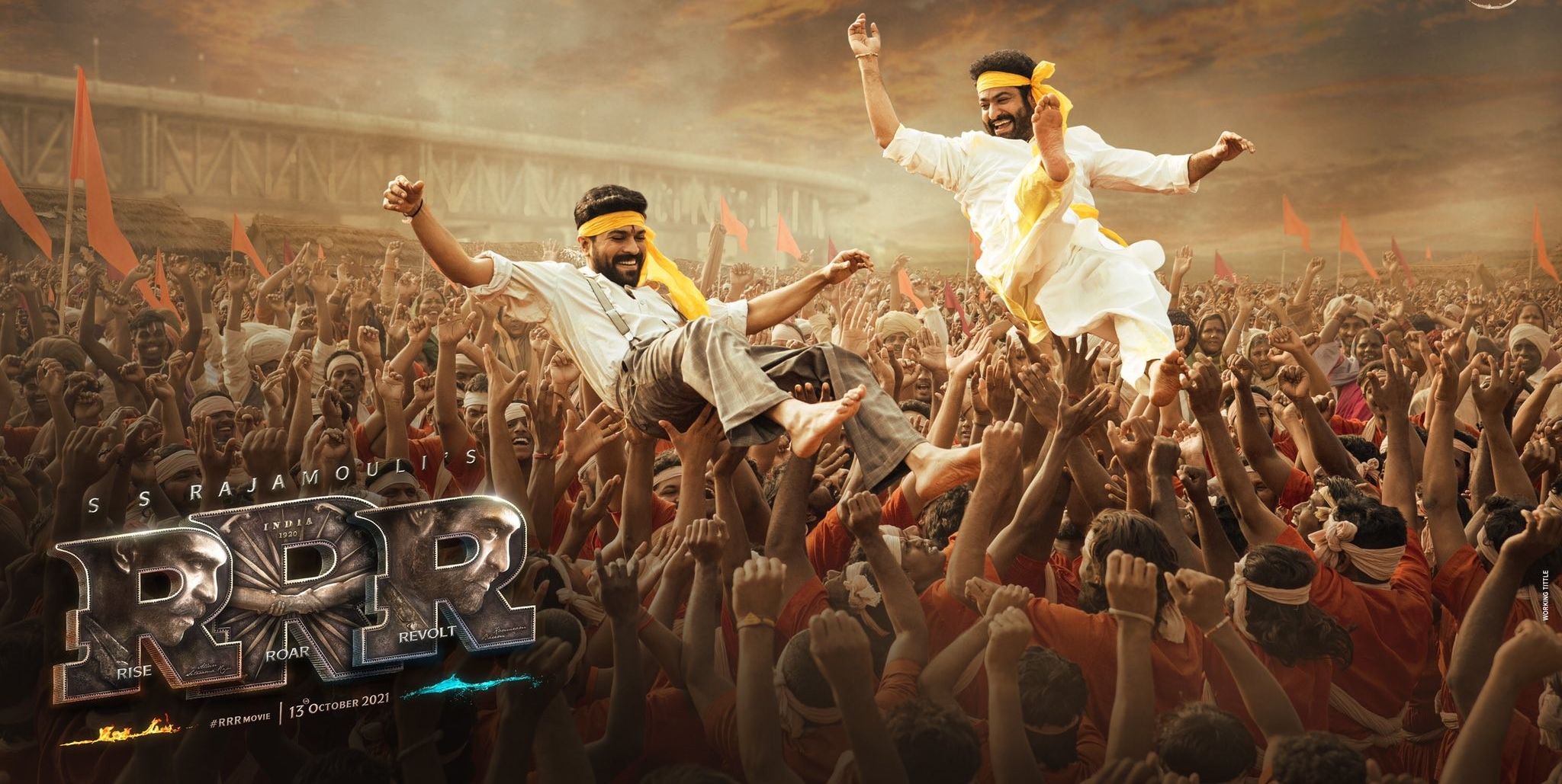 RRR to now debut in cinemas on March 25, confirms SS Rajamouli