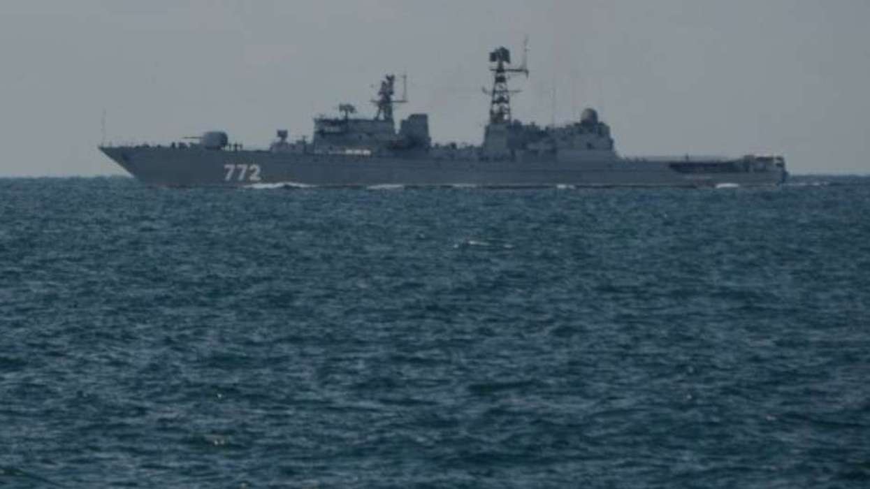 Russian warship