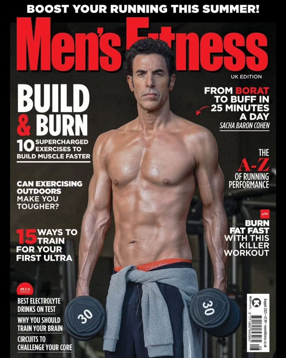 Sacha Baron Cohen Marvel body