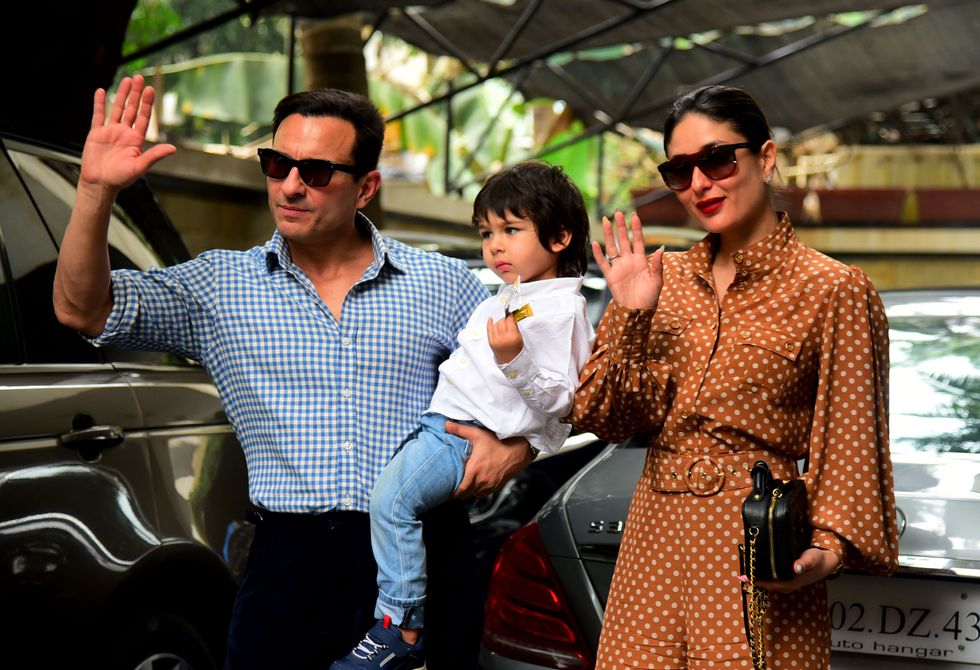 Saif Ali Khan with  family