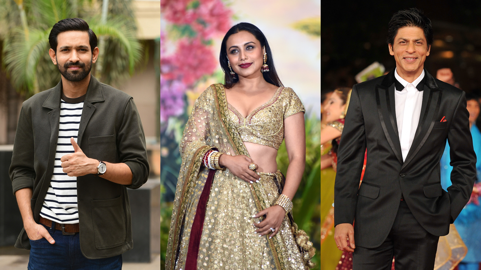 Shah Rukh Khan , Rani Mukerji & Vikrant Massey