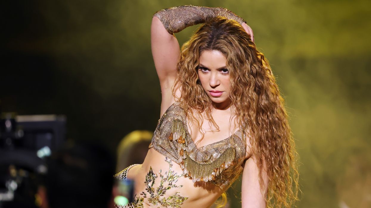 Shakira at Montreal concert