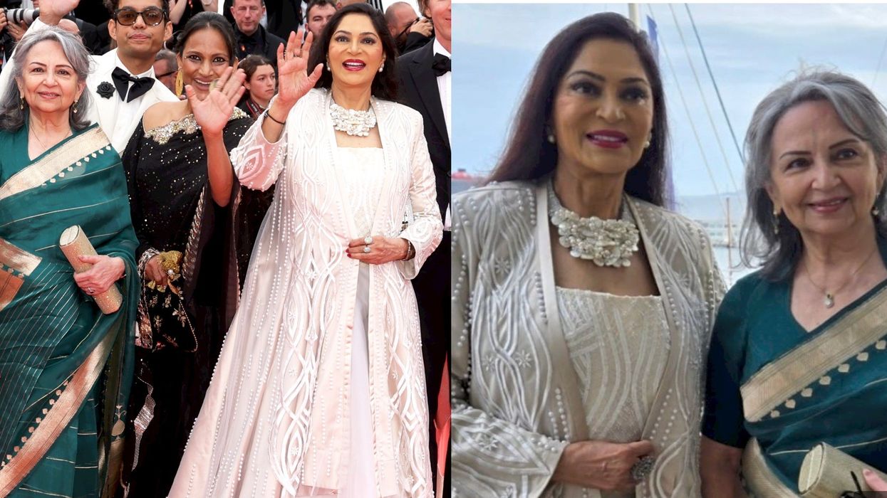 Sharmila Tagore & Simi Garewal Reunite at Cannes for Ray Classic