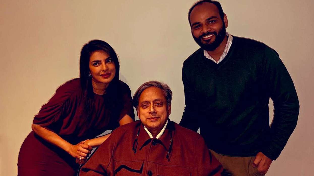 Shashi Tharoor Priyanka Chopra