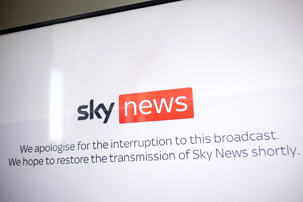 sky tech outage getty