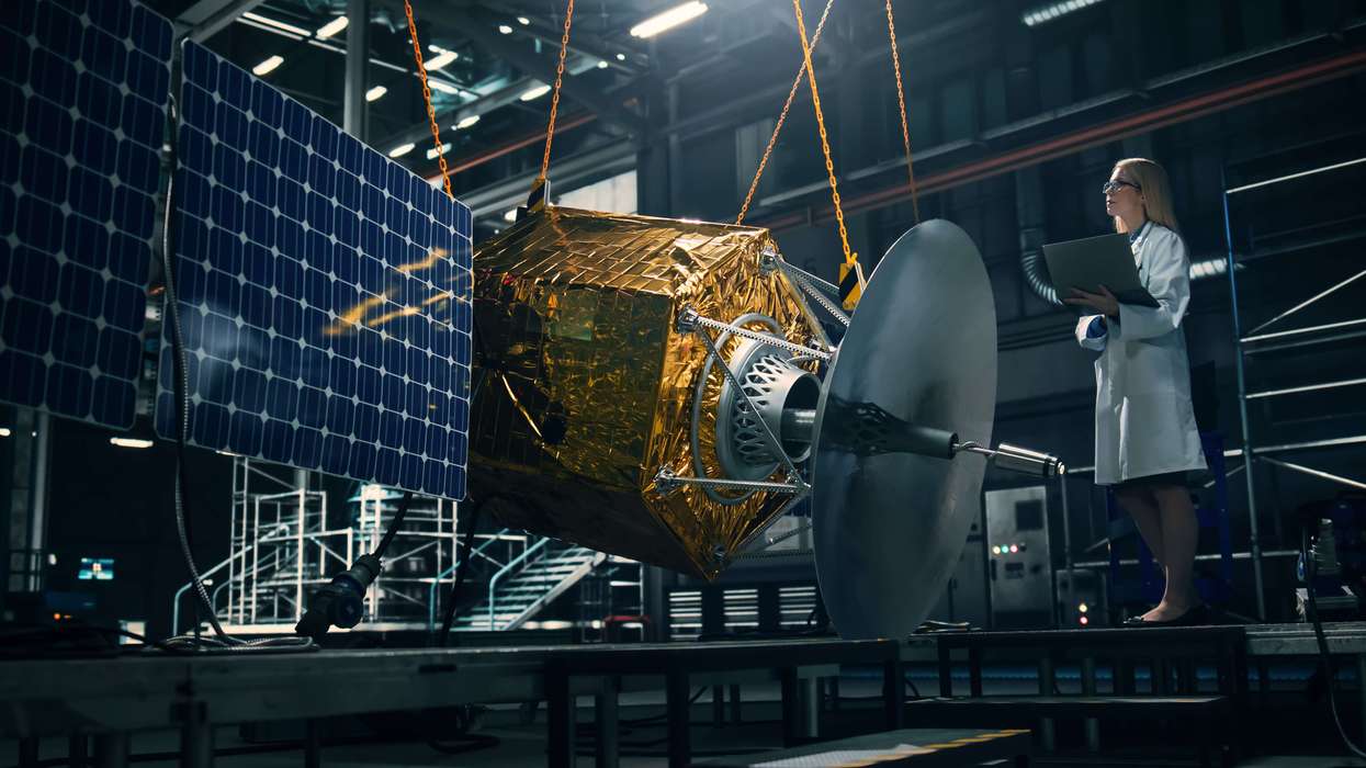 Space cleanup mission
