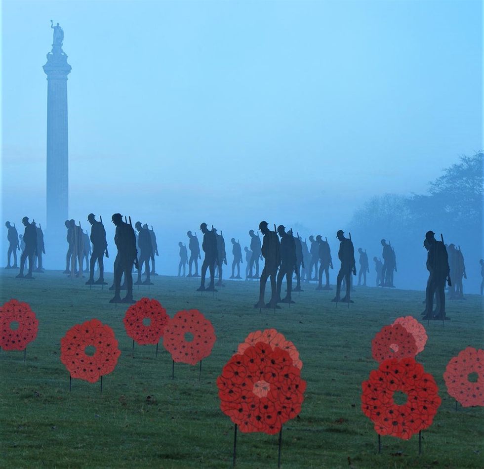 Standing with Giants at Blenheim Palace 22 October 2021