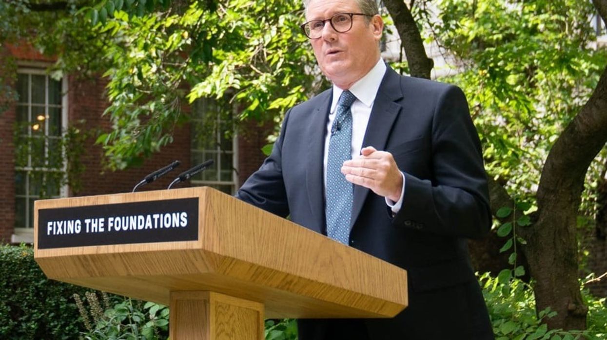 Starmer claimed that the previous government left him with a £22 billion deficit. (Photo: Getty Images)