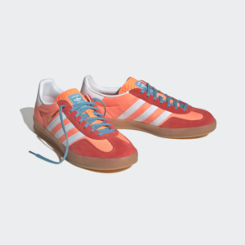 Style notes colourful kicks Adidas Gazelles 90