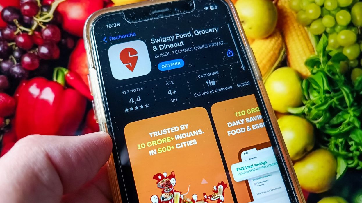 Swiggy competes with Zomato in India’s online food delivery market. (Photo: Getty Images)