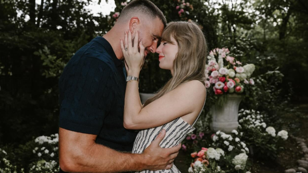 Taylor Swift and Travis Kelce